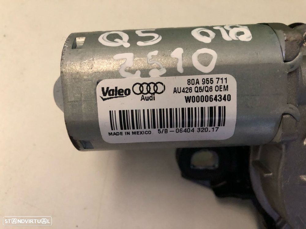 AUDI Q5 MOTOR LIMPA VIDROS FECHADURA MALA INTERRUPTOR BRAÇO ESCOVA - 8