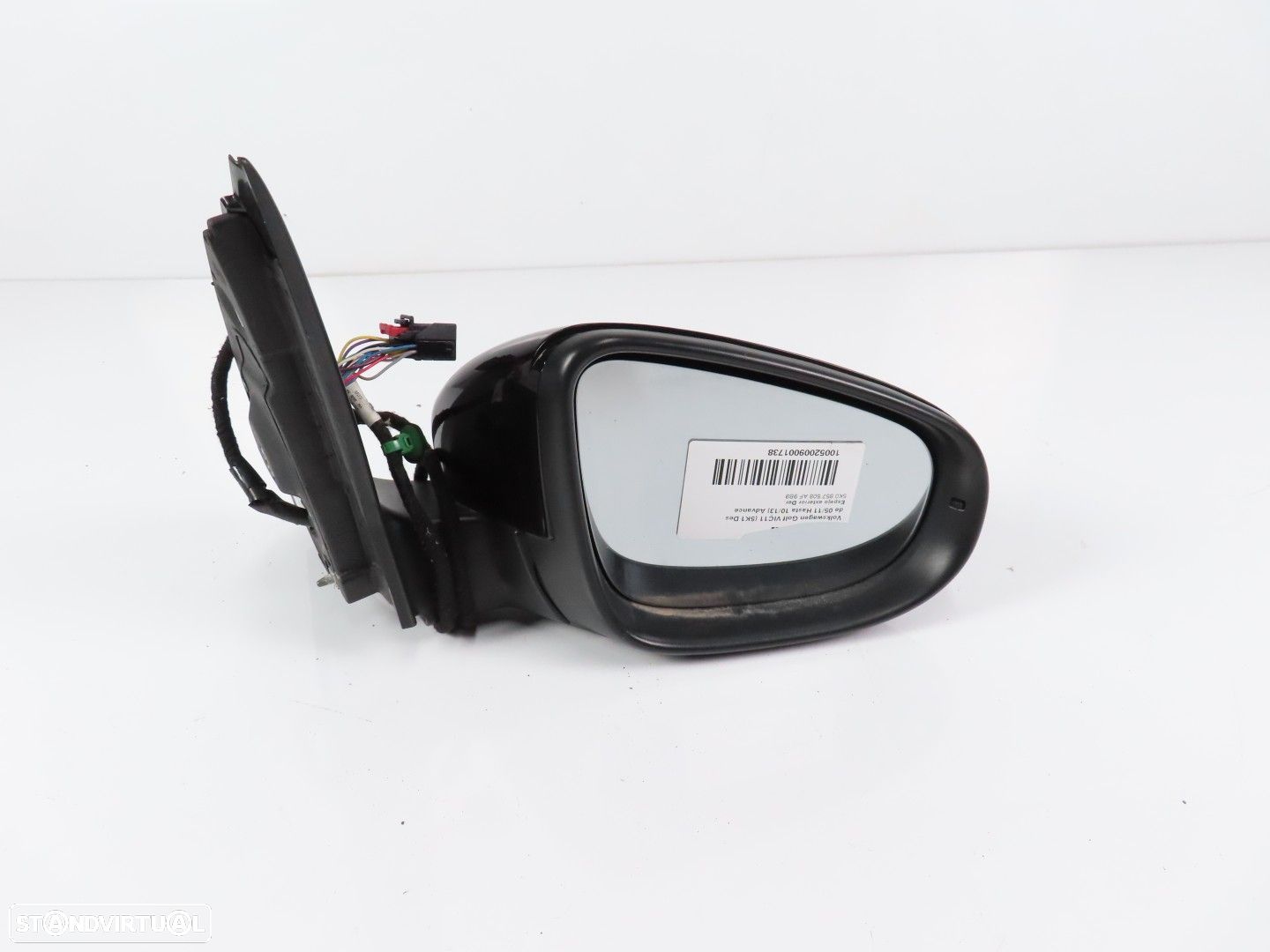 Retrovisor / Espelho Completo Direito Usado / Original VW GOLF VI (5K1) 5K085750... - 1