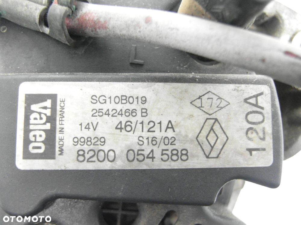 ALTERNATOR RENAULT SCENIC I FL 1.9 dTi 8200054588 - 6