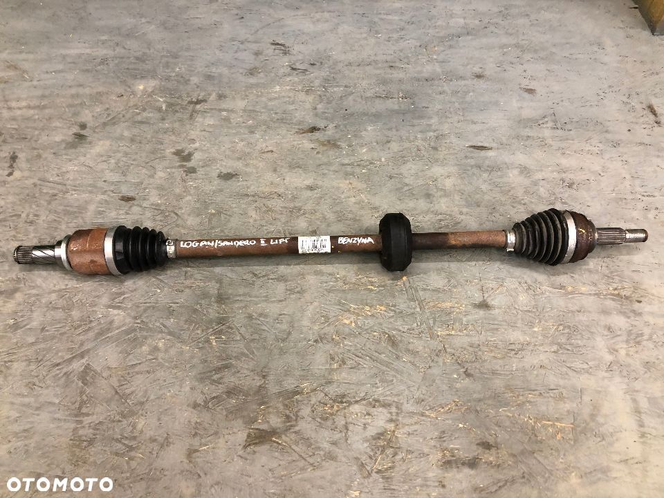 DACIA LOGAN SANDERO II LIFT BENZYNA PÓŁOŚ PRAWA DŁUGA 391009206R