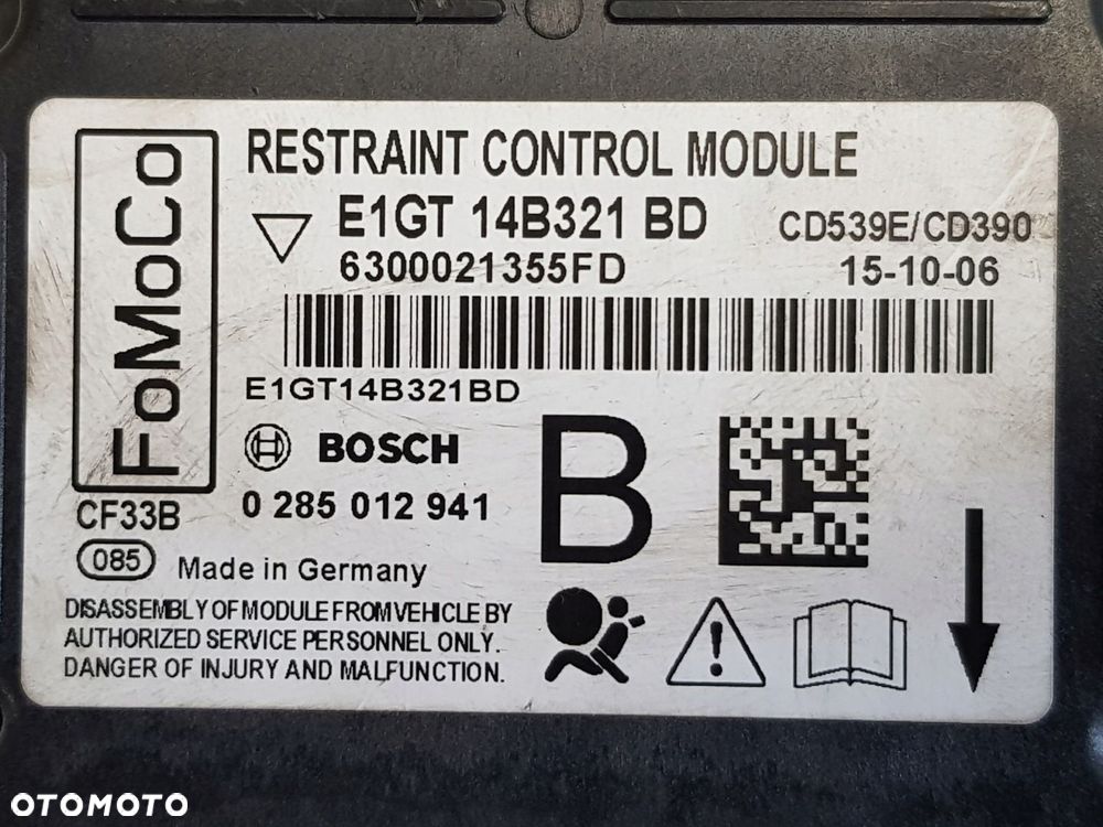 moduł poduszek Ford S-max mk2 - 5