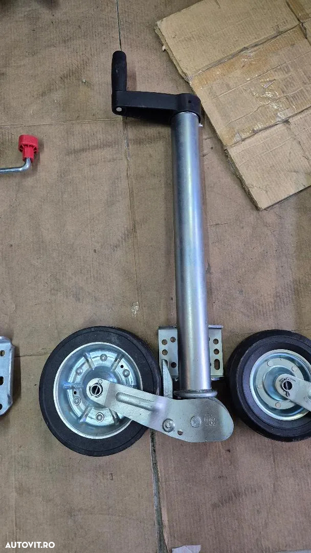 Roata sprijin remorca, platforma, automata - 6