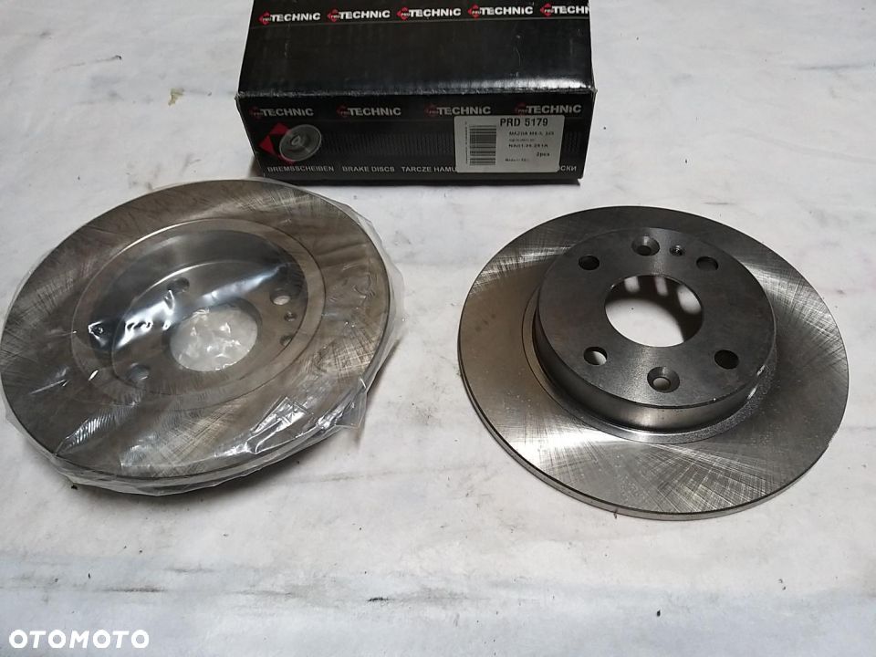 TARCZA HAM  TYŁ 231 9X8 MAZDA C,F,S  MX-5 1.6 90-98 ROK PRD5179 - 1