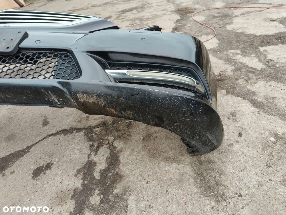 MERCEDES E KLASA W212 ZDERZAK KOMPLETNY PRZEDNI AMG PDC XENON 197 - 9