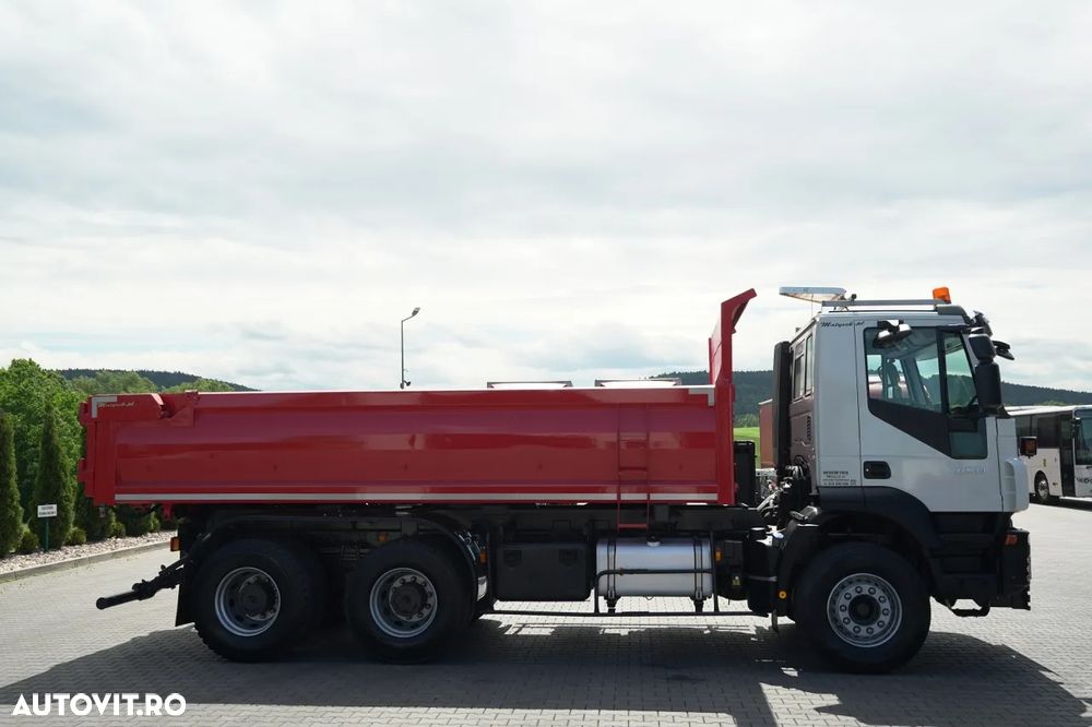 Iveco TRAKKER 450 / 6X4 / BASCULATOR / HIDROCLAPA / HIDROCLAPA / BORDMATIC / CAMION FRONTAL / EURO 5 / - 11