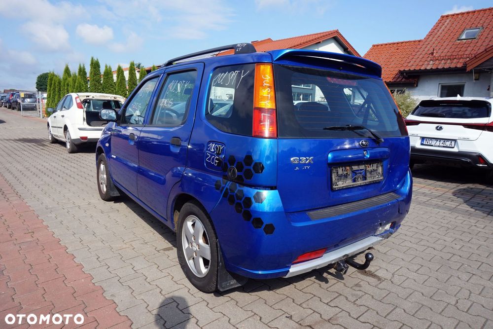 SUBARU JUSTY III G3X 2006 ZCG 1.3 16V M13A 94KM 4WD NIEBIESKI na części - 3