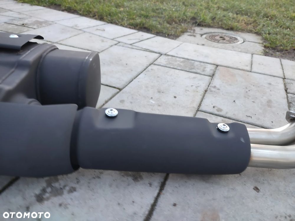 Tłumik, wydech, kolektor, osłona wydechu Kawasaki EN 650 Vulcan - 4