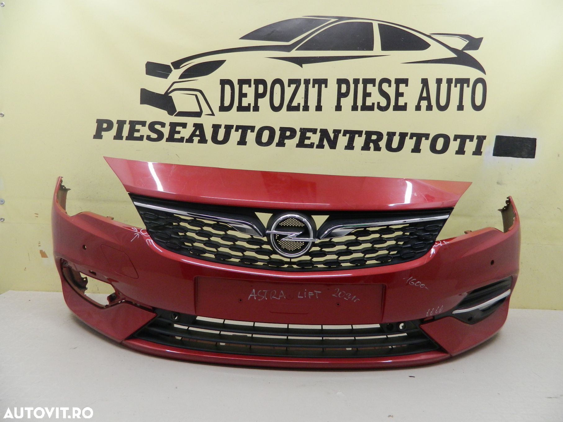 Bara fata Opel Astra K facelift, 2019, 2020, 2021, 2022, cod origine 39130492. - 1