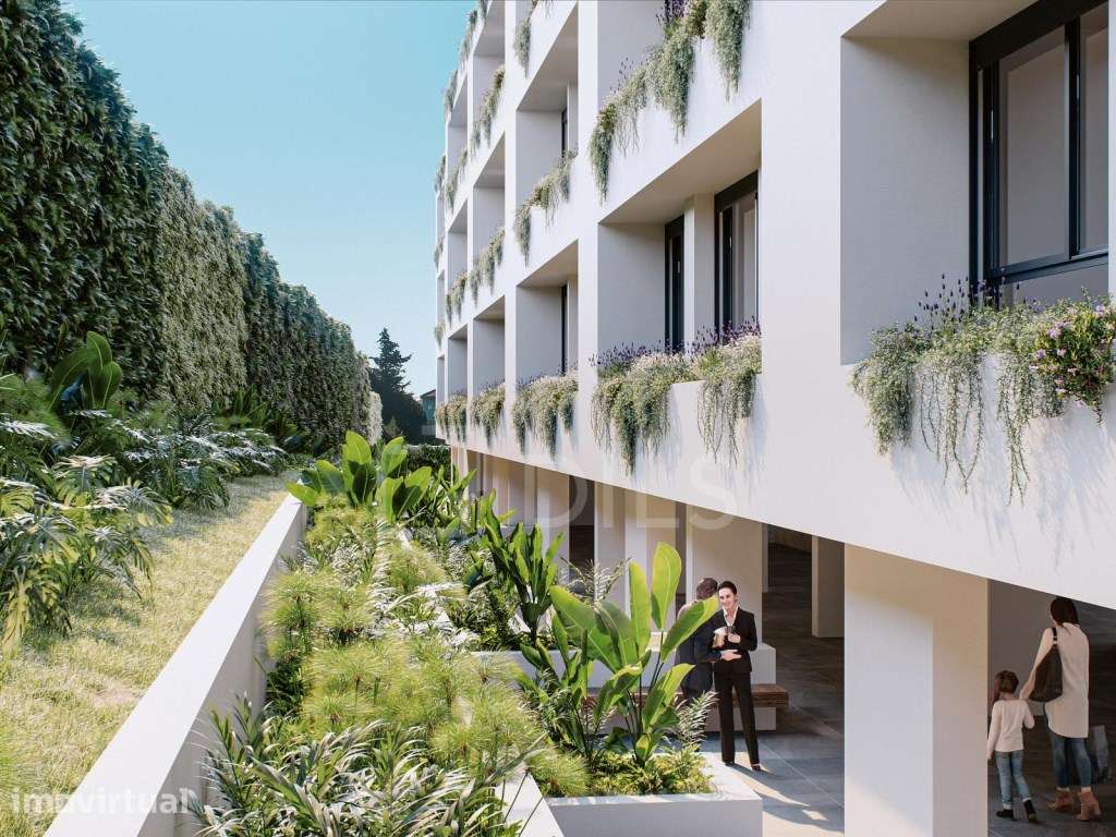 Apartamento T3 com varanda em novo empreendimento em Caxias - Grande imagem: 2/48