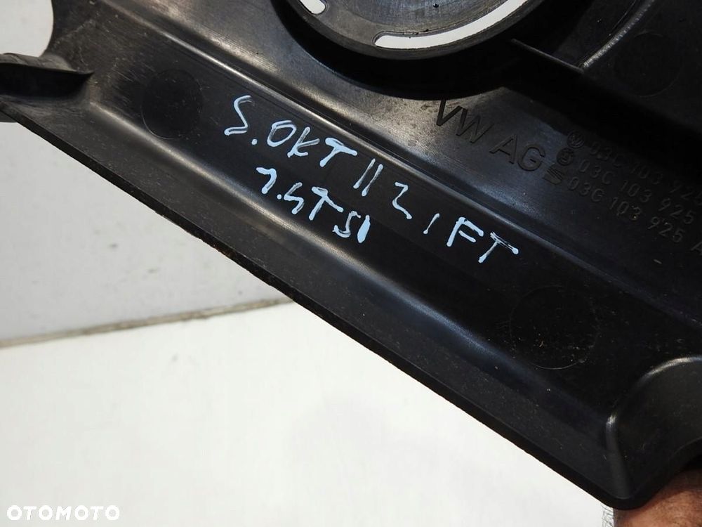 OSŁONA OBUDOWA SILNIKA SKODA OCTAVIA II 1.4 TSI 03C103925AM 03C103925AA - 2