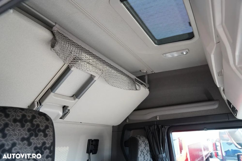 Scania S 450 / COMBINAȚIE TANDEM / CORTINĂ / 120 M3 / DRIVE-THROUGH / ACOPERIȘ RIDICABIL / PUNȚĂ RIDICABILĂ / - 33