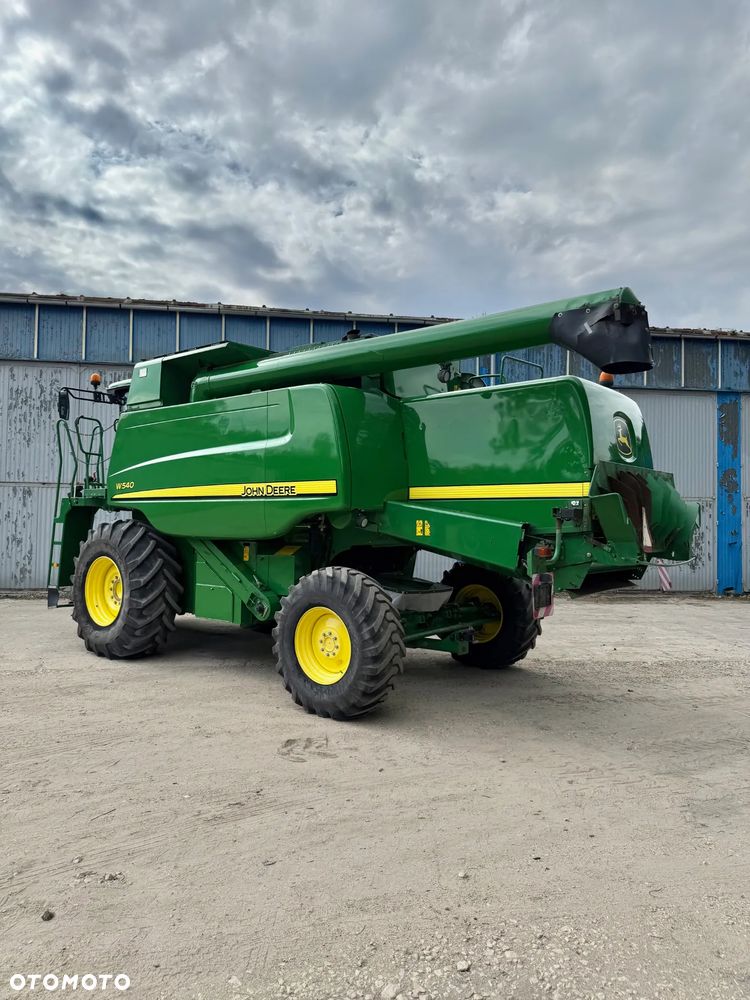 John Deere W540 6.8L 280KM HYDROSTAT 4x4 KLIMA GPS HEDER 6.2m Z WÓZKIEM 1800Mth 2012r W ORGINALE IGŁA - 9