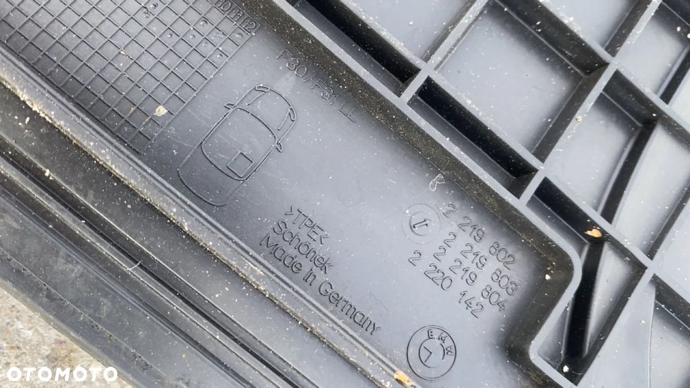 KOMPLET DYWANIKÓW GUMOWYCH DO BMW F30 F31 F32 F33 F36 - 5