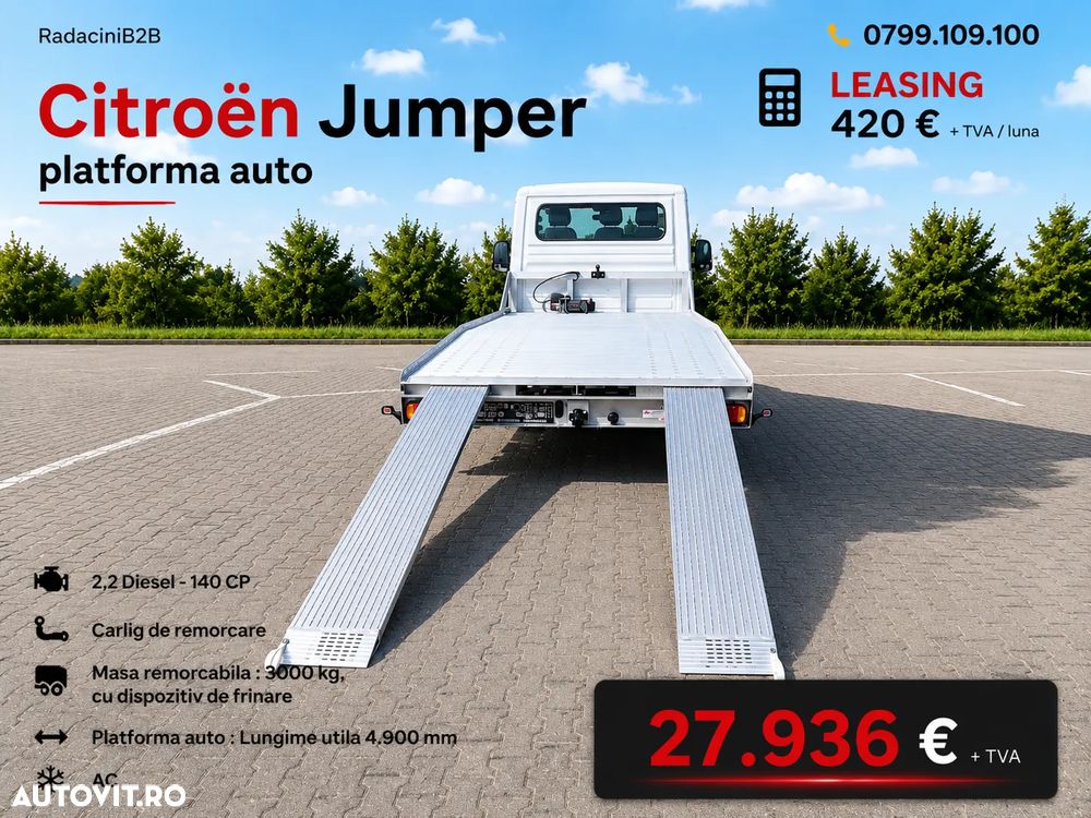 Citroën Jumper paltforma auto - 3