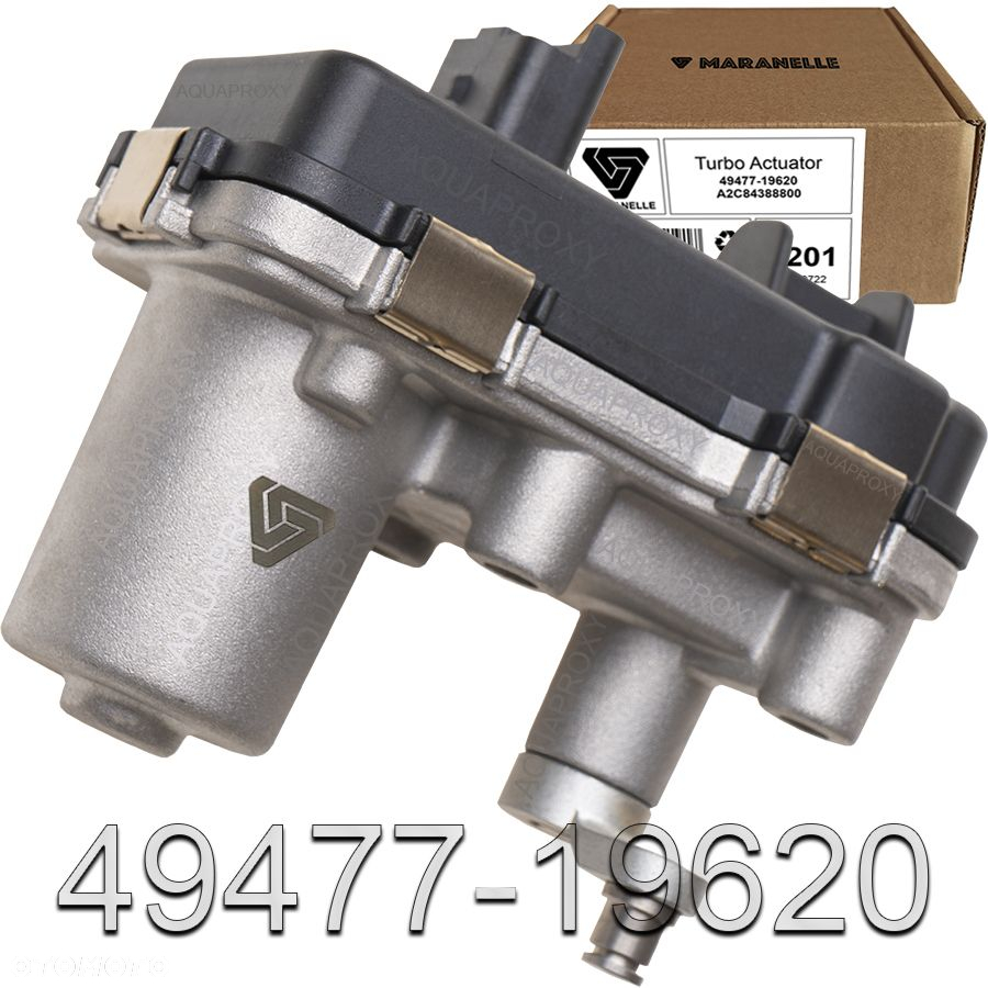 Sterownik nastawnik 49477-01214 turbiny Jaguar: XF - 2.2 D - 2
