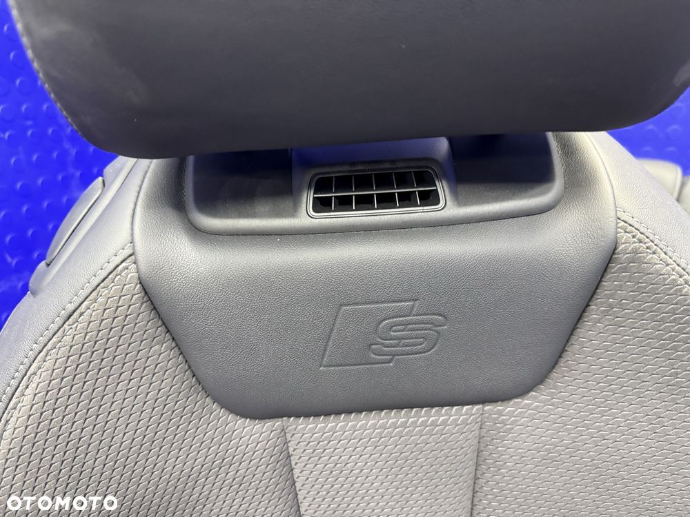 KOMPLET foteli skóra alcantara S-LINE AUDI A5 F5 8W7 CABRIO grzane OEM - 6