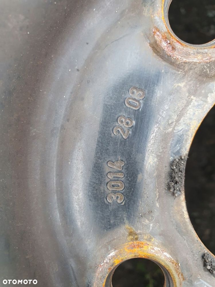 felga stalowa felgi stalowe 14" et 44 FIAT ALBEA proste zdrowe 4szt 4x98 - 5