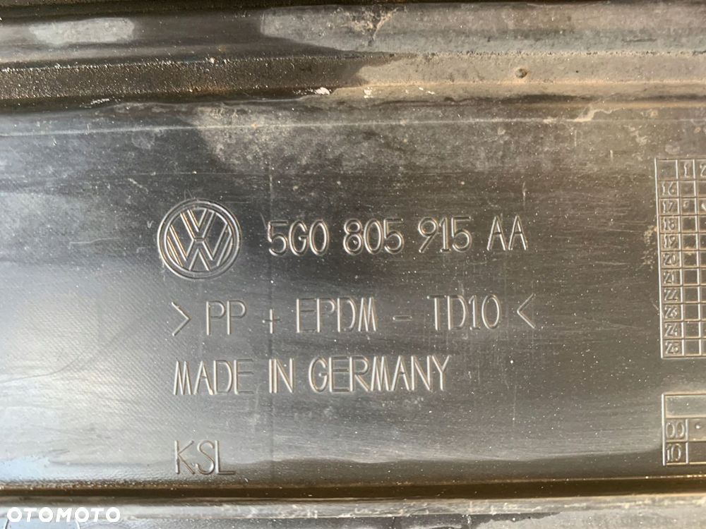 Volkswagen OE 5G0805915AA dokładka zderzaka - 4