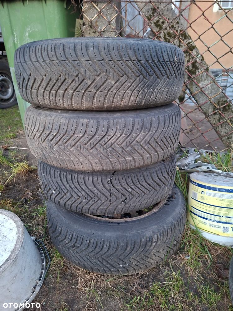 opony zimowe koła 14 renault twingo II clio III stan bdb 4 szt poznan - 3