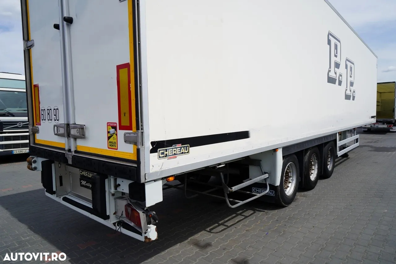 Chereau REFRIGERAT / VECTOR TRANSPORT 1950MT / DOPPELSTOCK / MULTITEMPERATURĂ / 2 AXE RIDICABILE / SAF / IMPORTAT - 12