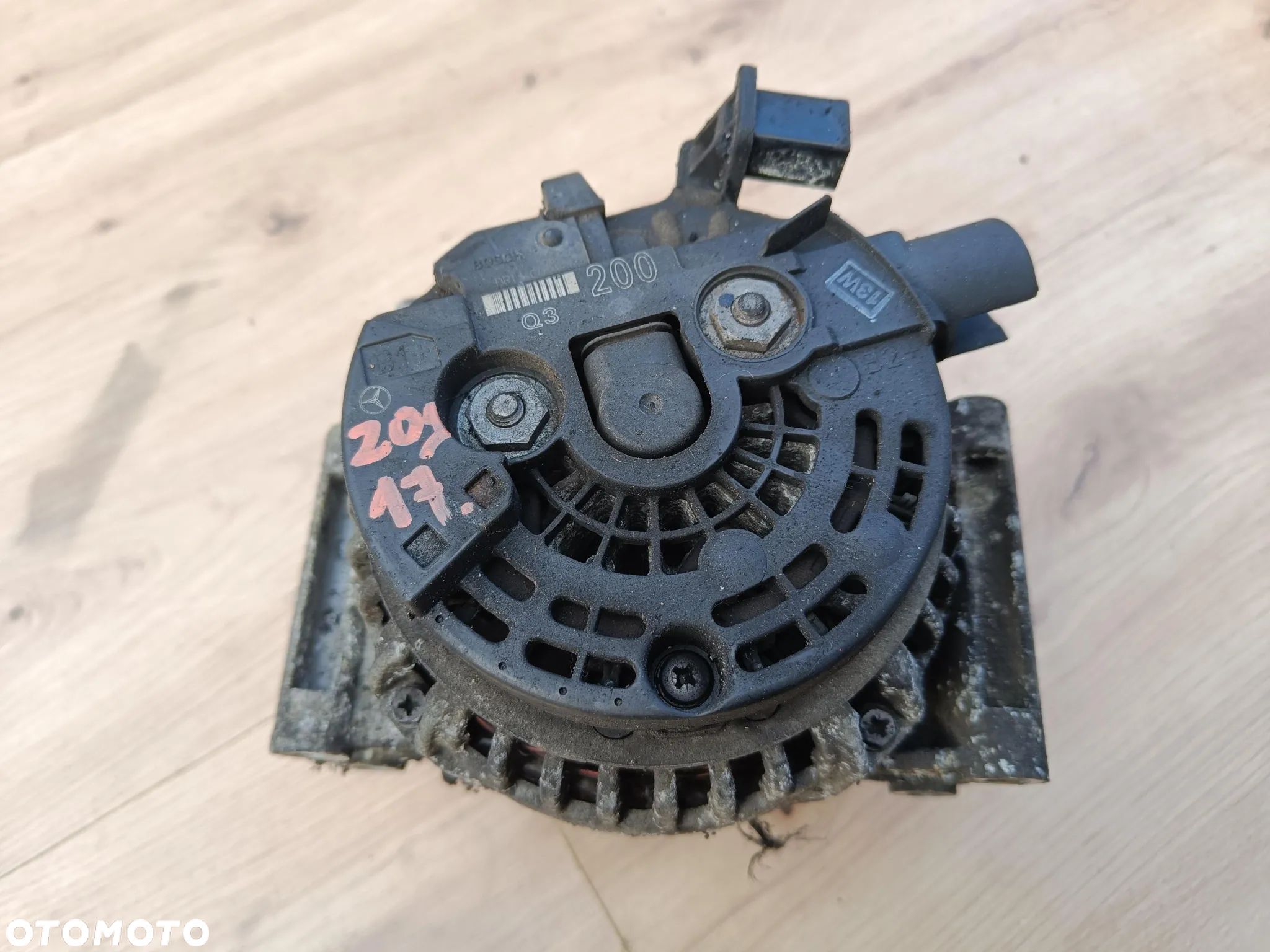 MERCEDES W203 W209 CLK W211 W220 2.2 2.7 3.2 CDI ALTERNATOR SPRAWNY A0141540702 - 1