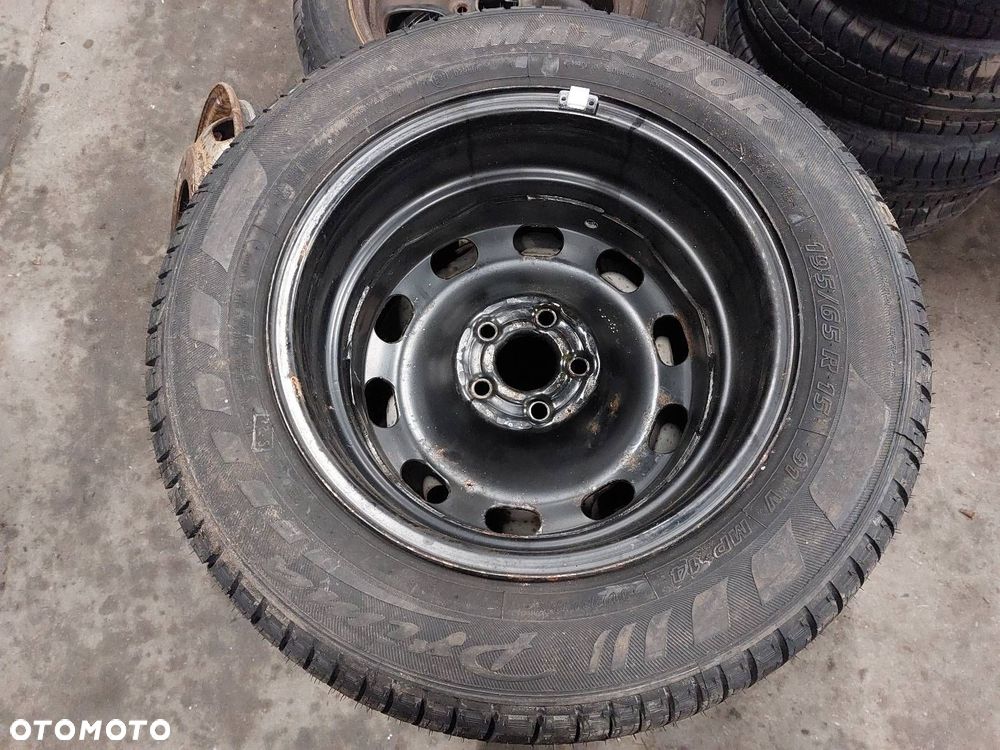 KOŁO ZAPASOWE ZAPAS 5x100 6Jx15 ET38 FI57,1  GOLF OCTAVIA 1J0601027C - 10