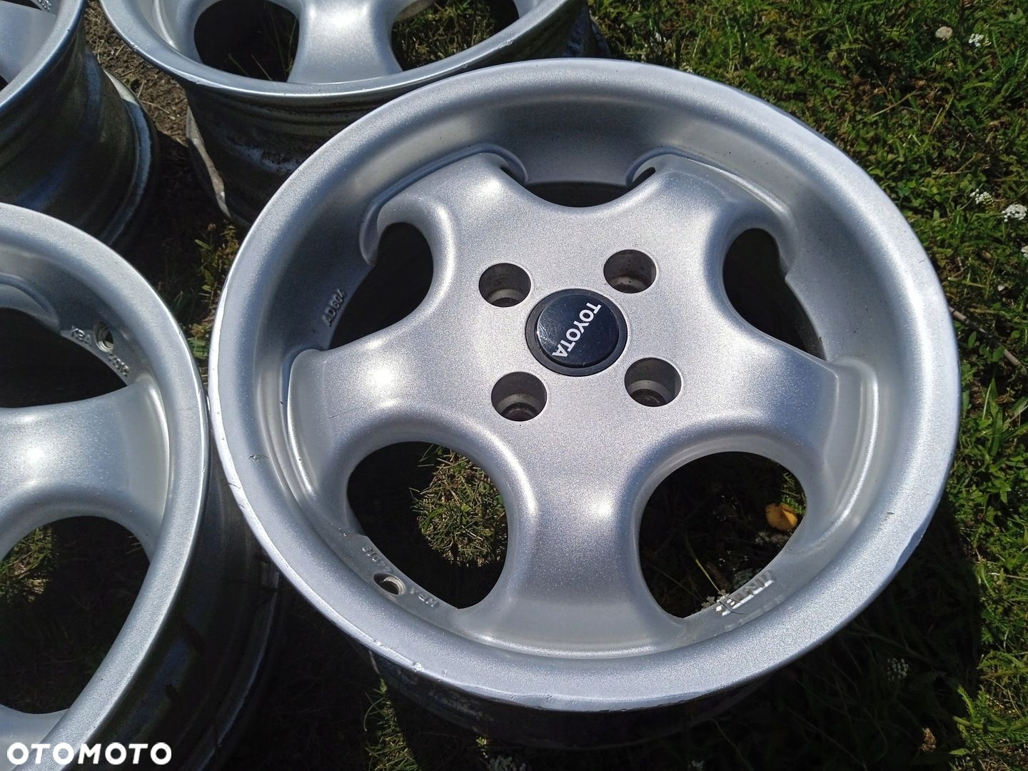 felgi aluminiowe 4x100 Toyota Corolla Yaris Opel Agila - 4