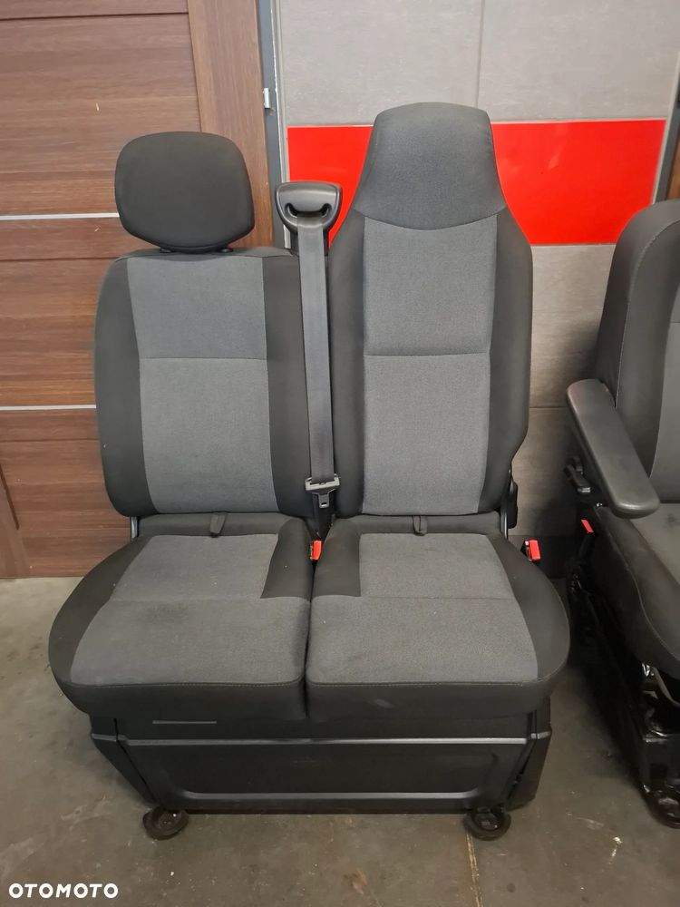 Fotel kierowcy ławka ława pasażera komplet Renault Master III 2018 rok - 3