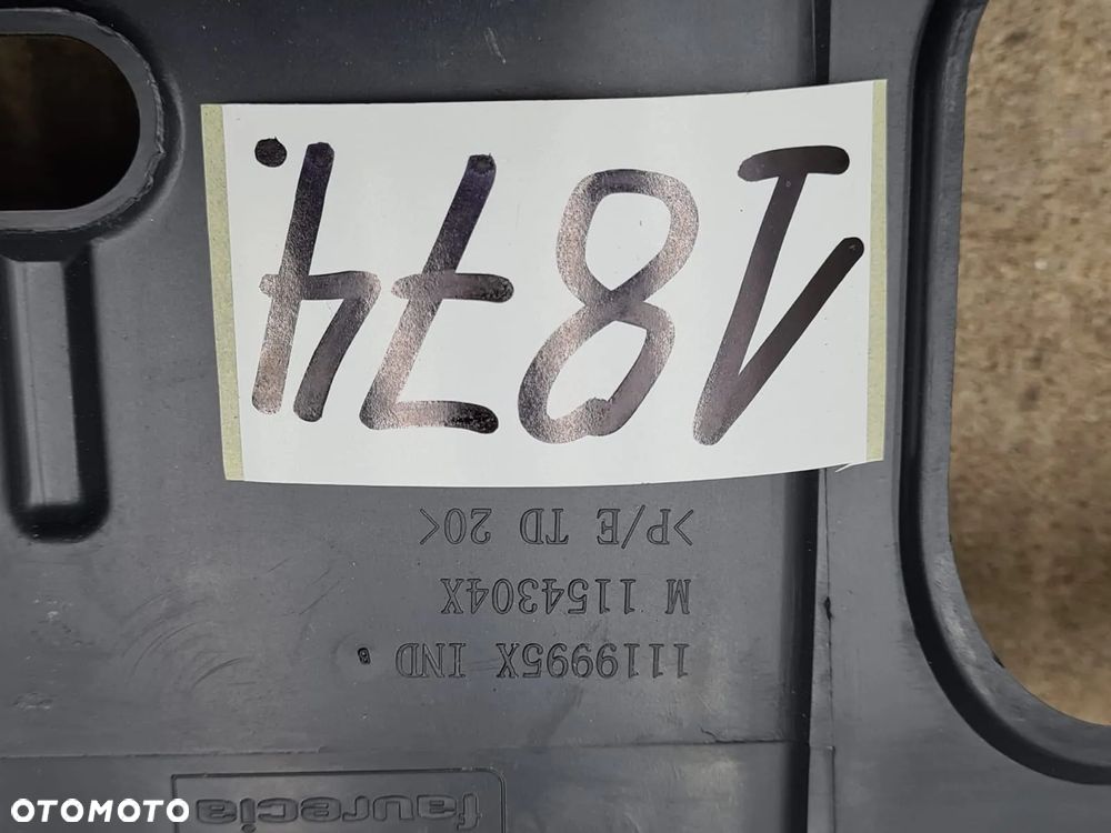 Renault zoe 12-19r .1119995X.gril,atrapa, stelaż  w zderzaka - 6