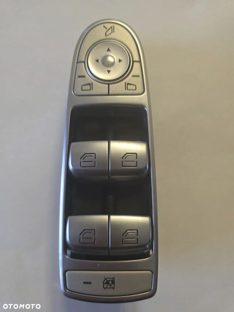 PRZEŁĄCZNIK ZESPOLONY SZYB I LUSTEREK CZARNY MERCEDES A2059056811 oryginalny - 1