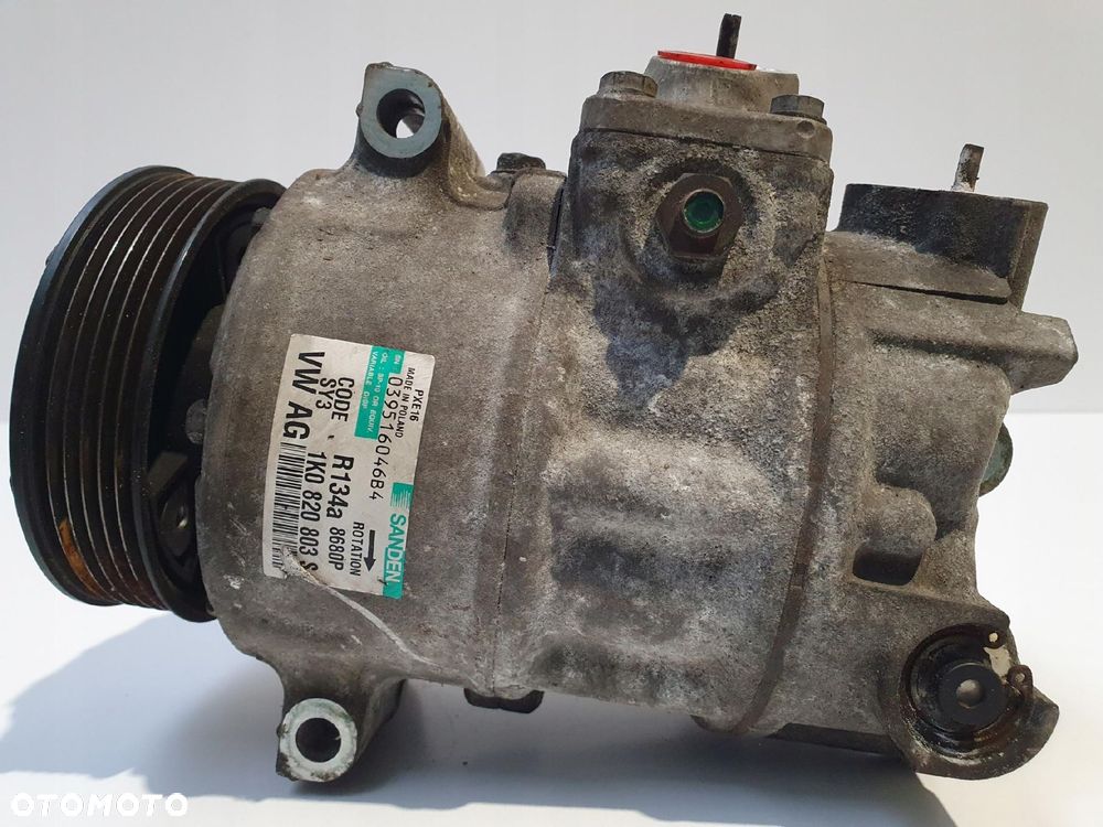 SPRĘŻARKA KLIMATYZACJI VW Touran 1.9 TDI kompresor 1K0820803S - 3