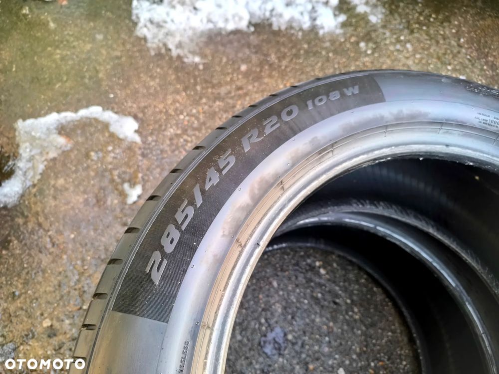 285/45R20 108W Opony Letnie Lato PIRELLI P ZERO TM PZERO 4,5mm Legnica ALU-RAD 285/45 - 8