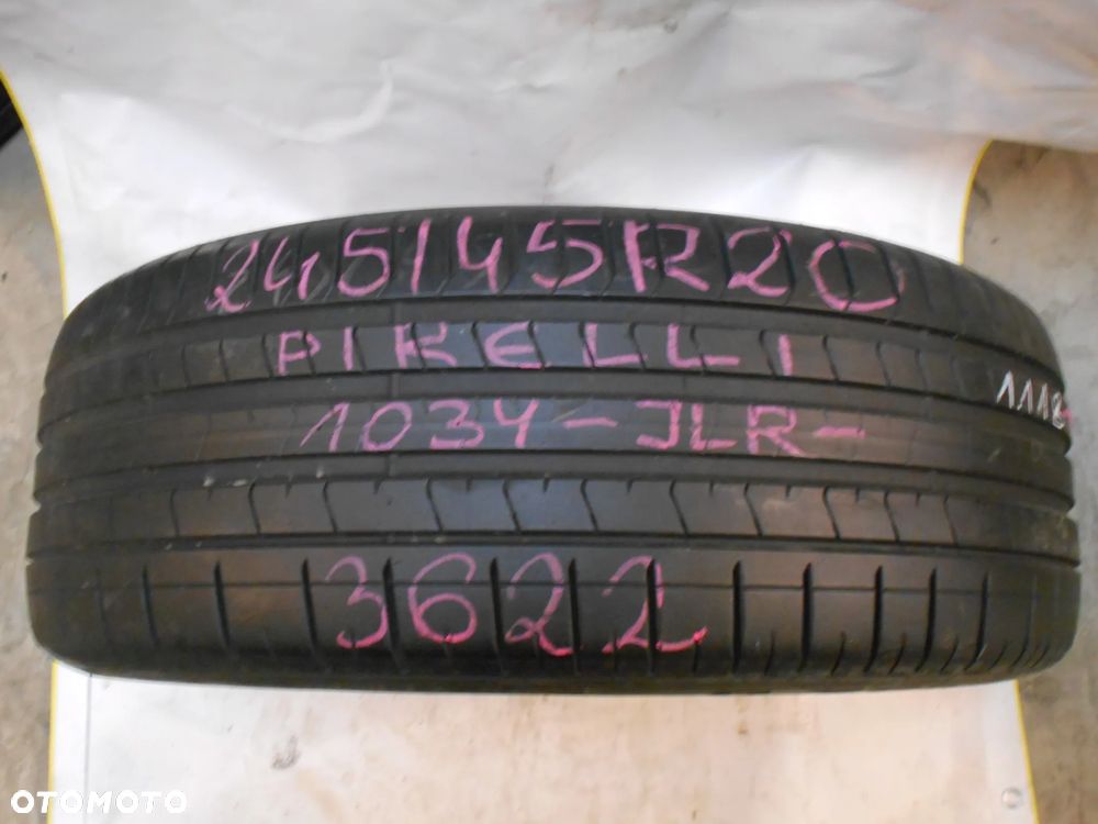 OPONA POJEDYNKA 245/45R20 PIRELLI PZERO JLR DOT 3622 6MM - 1