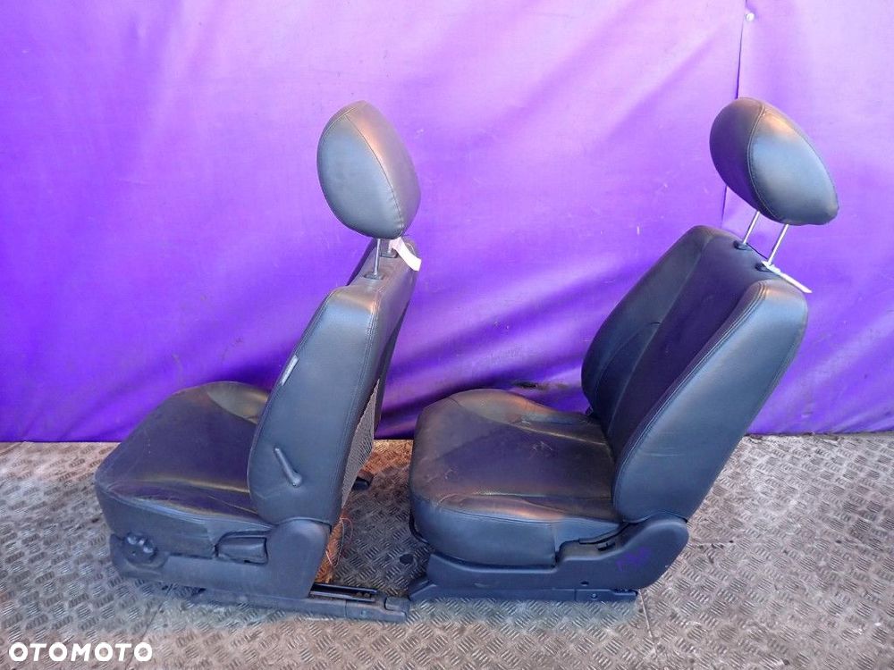 HYUNDAI TUCSON I 04-10 FOTELE SKÓRA KOMPLET PRZÓD LEWY PRAWY KANAPA - 10