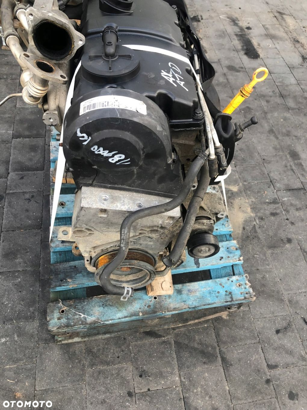 SILNIK KOMPLETNY VW AUDI 1.9 TDI ATD AXR 101 - 6