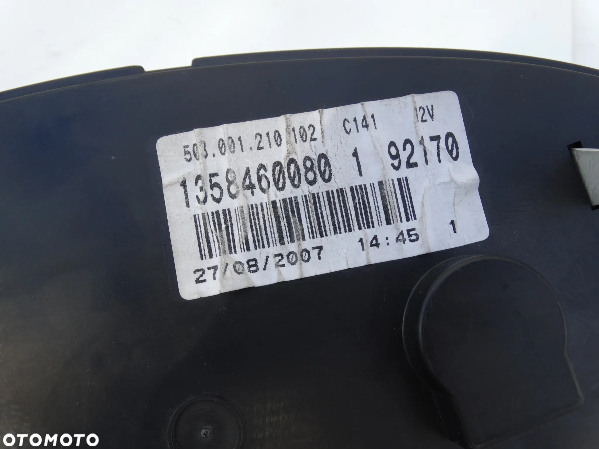 LICZNIK ZEGAR ZEGARY 1358460080 FIAT DUCATO 3.0 F-VAT - 2