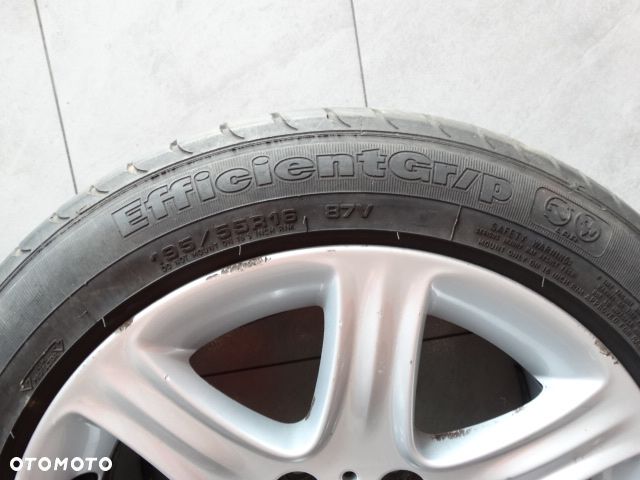 Koła Lato 16 Felgi Aluminiowe BMW Styling 377  7Jx16 ET40 Reflexsilber Opony Good Year Efficient 195/55R16 87V - 7