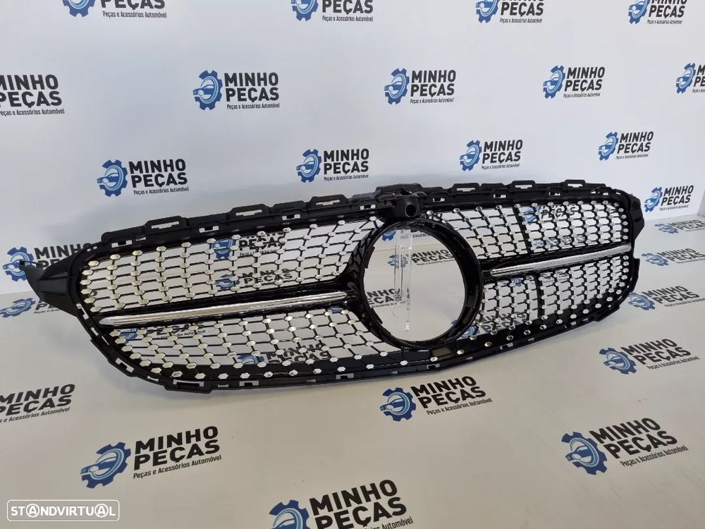 Grelha Frontal Mercedes C (W205) Diamond C/ Câmera - 3
