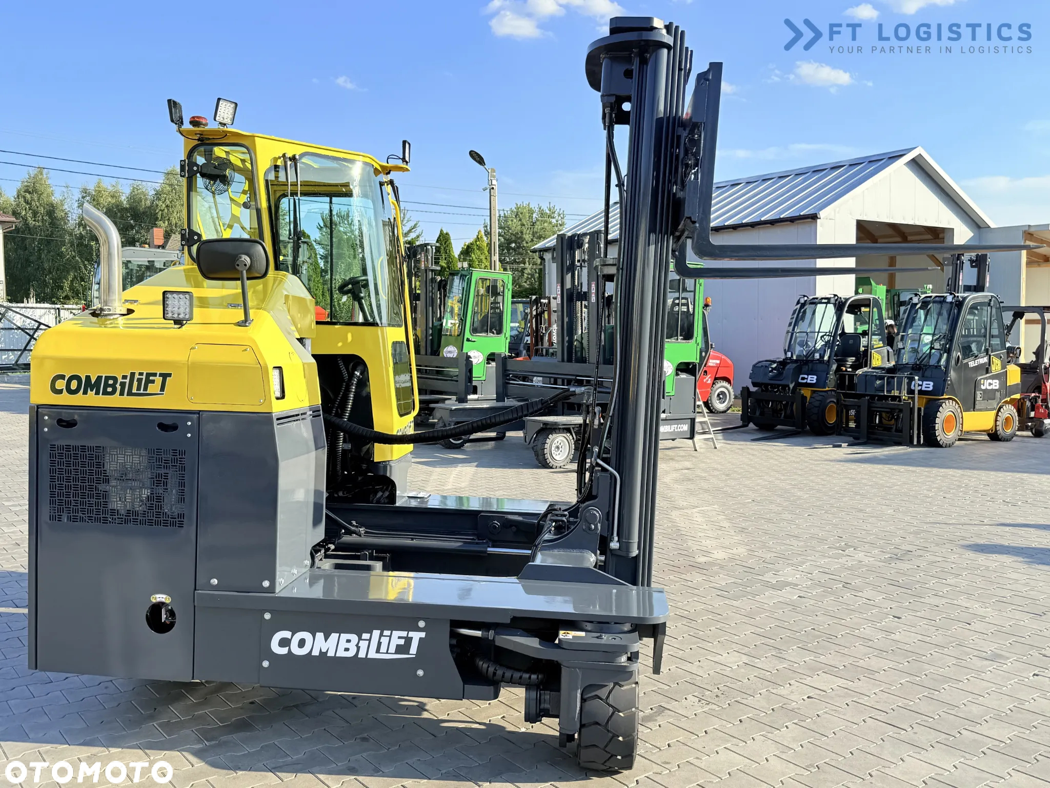 Combilift C5000 / DIESEL / TRIPLEX 6000MM / WOLNY SKOK / POZYCJONER WIDEŁ / WBUDOWANA WAGA / OGRZEWANIE / PEŁNA KABINA / STAN IDEALNY / zeroka oferta wózków czterokierunkowych i bocznych, dopasowanych do różnorodnych potrzeb i zastosowań - 22