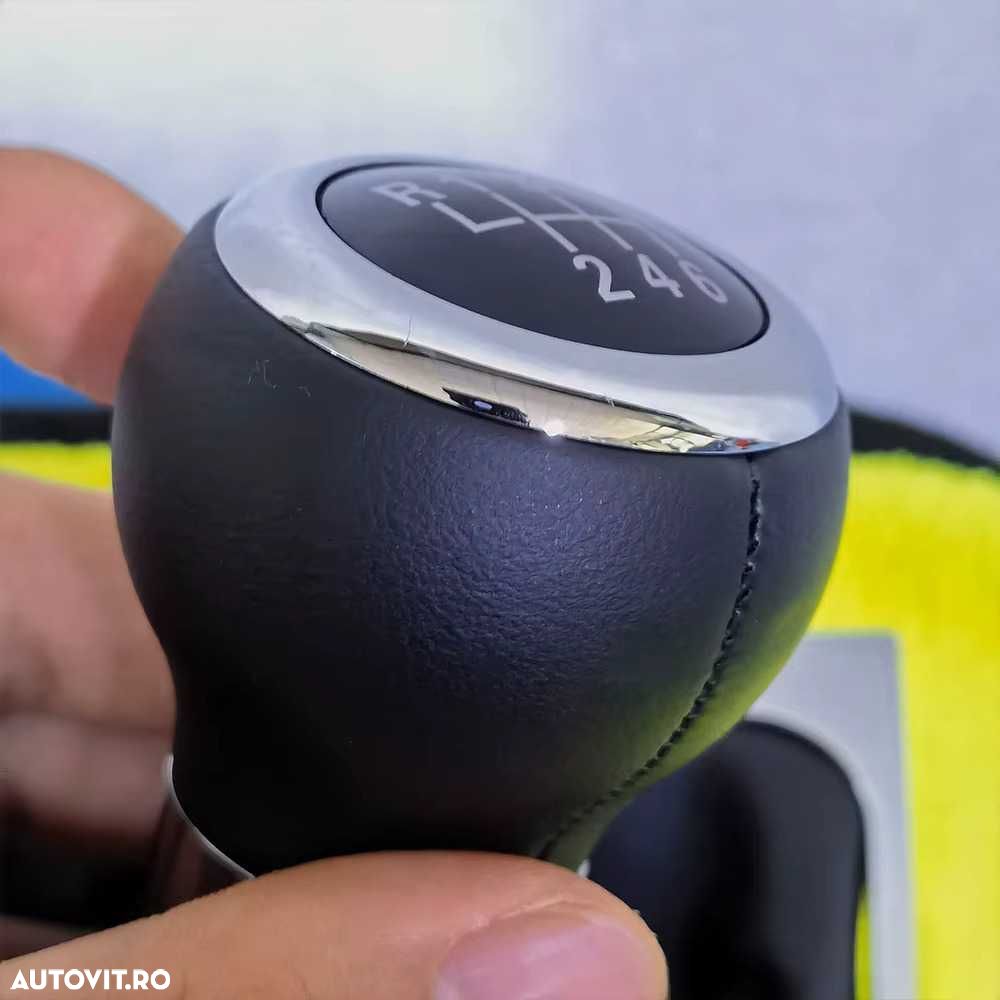 Maneta Nuca Schimbator cu Manson din Piele VW Volkswagen Passat B6 - 4