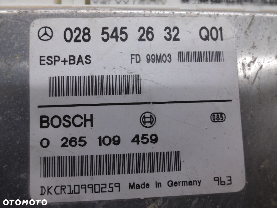 KOMPUTER SILNIKA 0285452632 Mercedes A KLASA - 2
