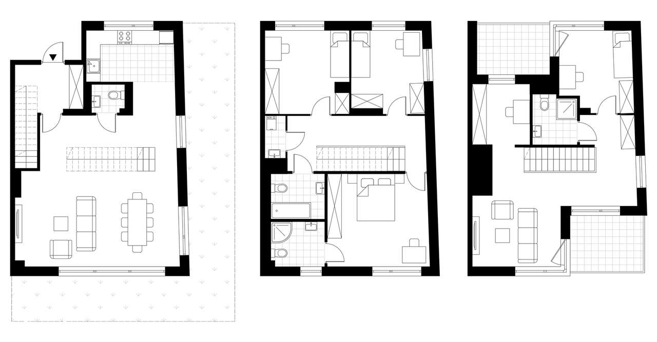7-pokojowy dom 150m2 + ogródek Bez Pośredników - Pełny obrazek: 3/5
