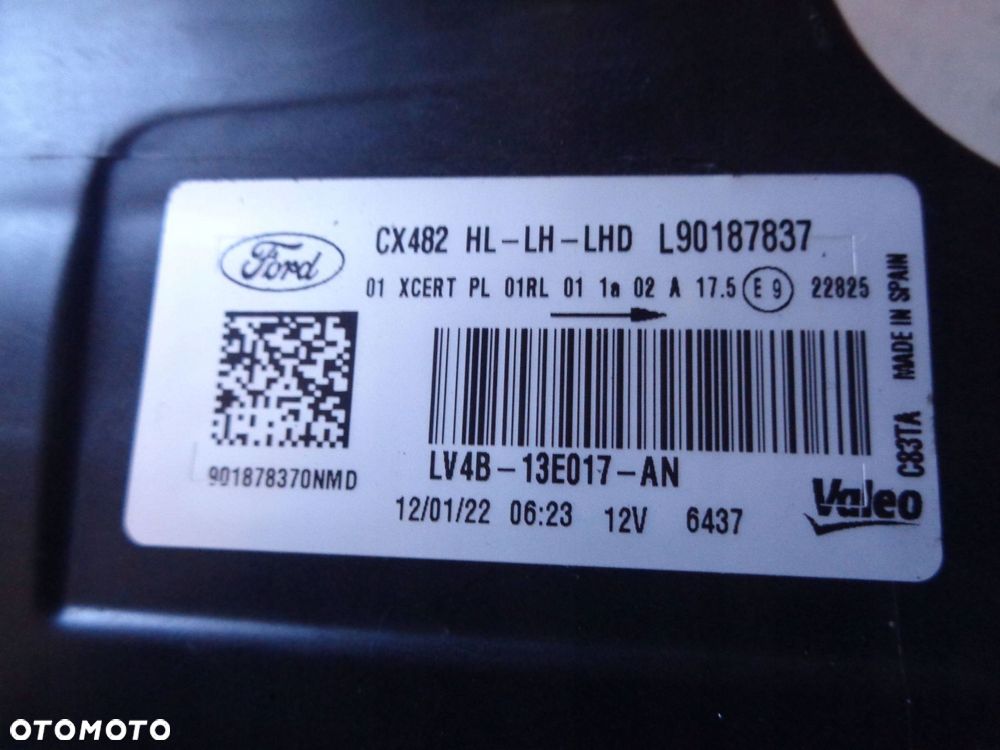 ford kuga mk3 lampa lewy przód przednia full led 19r- - 2
