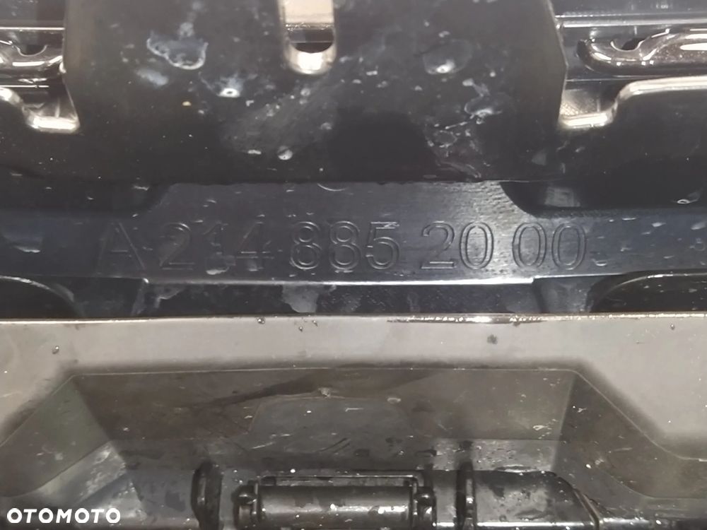 MERCEDES W214 E KLASA 2023- ZDERZAK PRZÓD PRZEDNI GRILL ZANCZEK GWIAZDA 6XPDC KRATKI ORYGINAŁ - 21