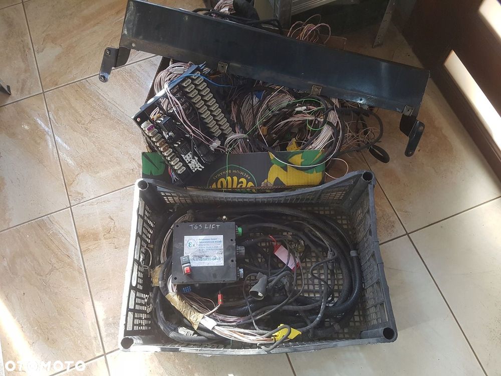 ZESTAW INSTALACJA WIĄZKA STEROWNIK HEBEL KOMPLET ADR MAN TGX TGS EURO 6 - 2