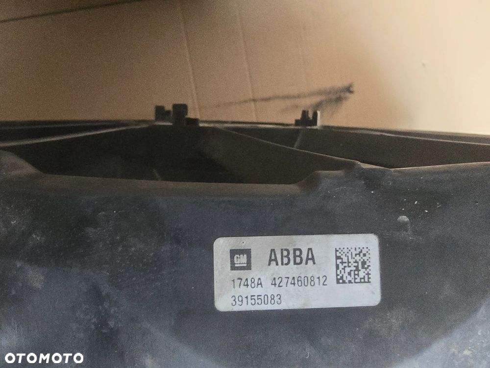 Chłodnica Wentylator Opel Astra K 39155083 - 8