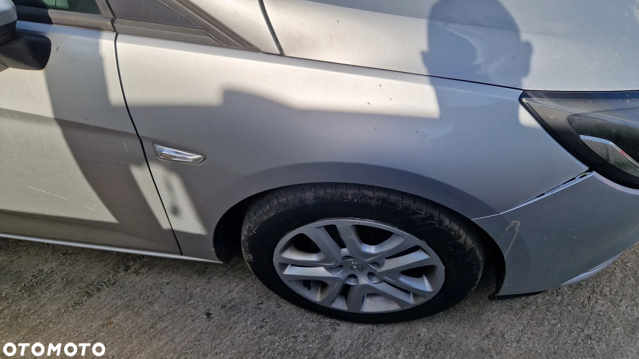 OPEL ASTRA K MASKA ZDERZAK BŁOTNIKI PRZÓD KOMPLETNY Z176 - 2