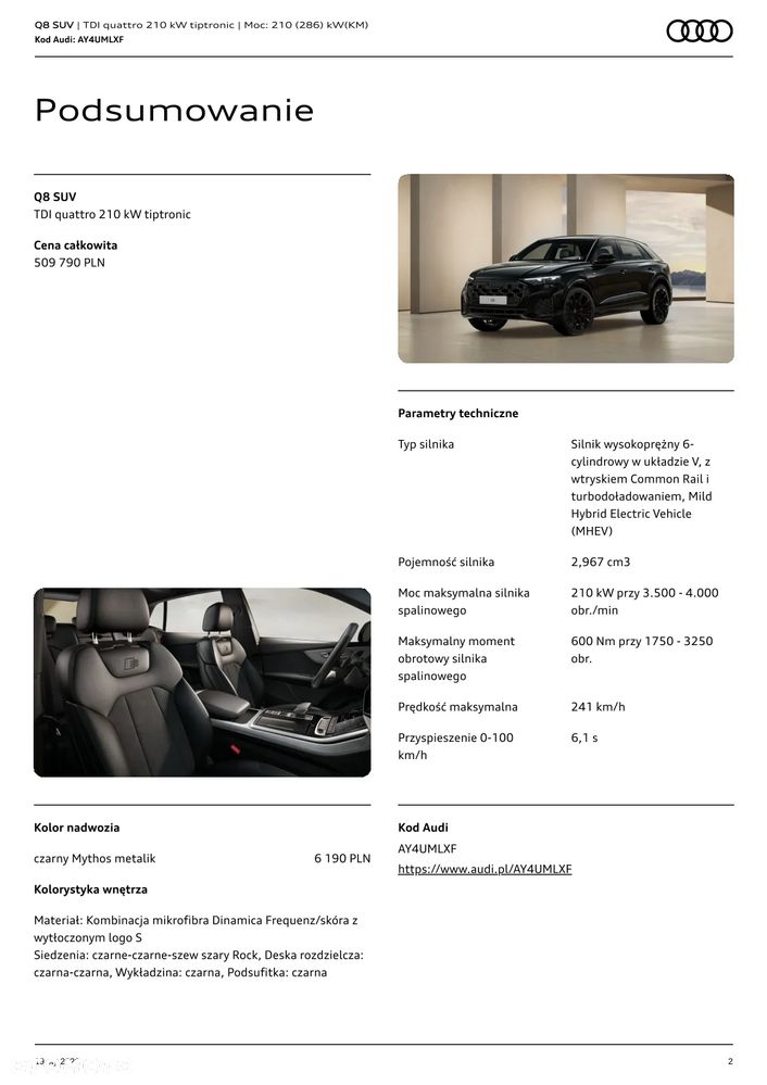 Audi Q8 50 TDI mHEV Quattro Tiptronic - 11