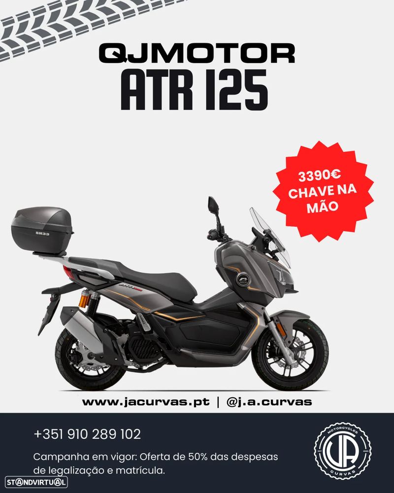QJ Motor ATR 125 (CAMPANHA EM VIGOR) - 1