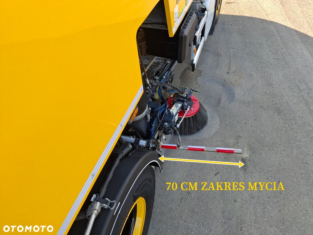 Volvo FMX 420 Zamiatarka BROCK VS 7 TECH Euro 6 PM2.5/10 Karcher 100 BAR Listwy Ciśnieniowe Mycie Asfaltu W Szerokim Zakresie Szczotki L/R 2145 MTH Kamery 360 2021R Dodatkowy Zbiornik Wody Webasto - 4